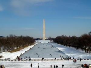 Esplanada do Monumento a George Washington, na capital norte-americana