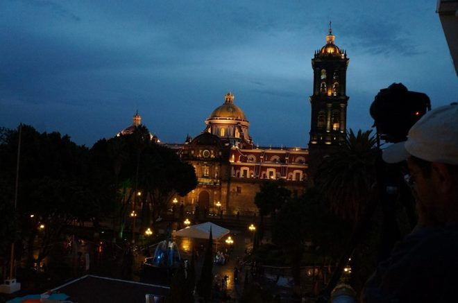 Catedral de Puebla ao anoitecer - Gustavo Belarmino