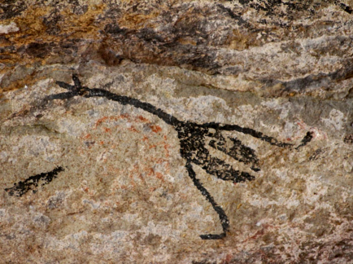 arte-rupestre-na-gruta-de-maquine-em-cordisburgo-mg