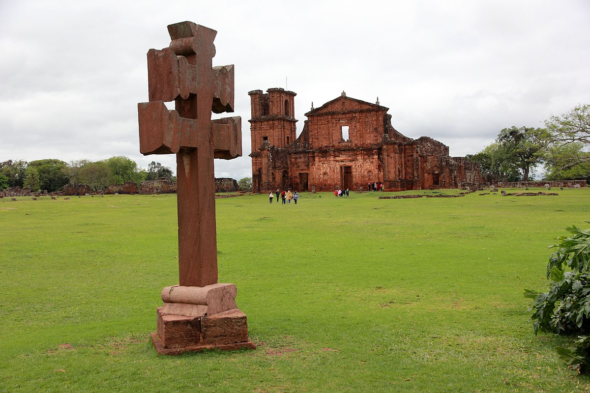 Sítio Arqueológico de São Miguel Arcanjo (RS) - Foto Wikipédia